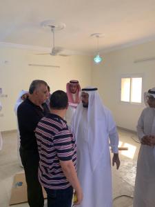 An Inspection Visit by the College Dean to the New Leased Building